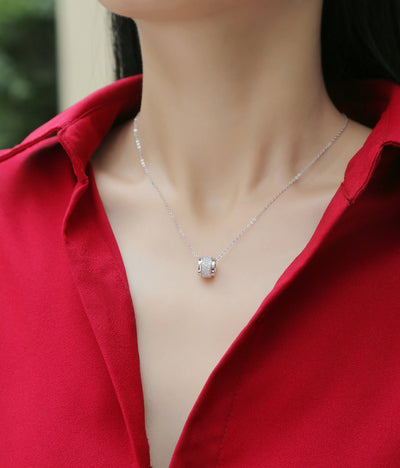 LANjewels Forever Moissanite Pendant Necklaces