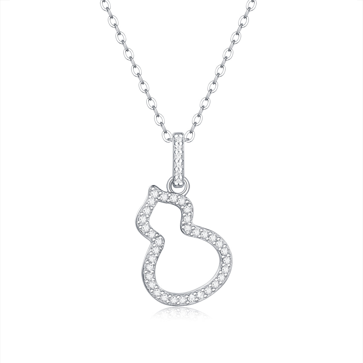 LANjewels Lucky Moissanite Pendant Necklaces