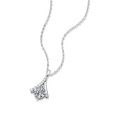 LANjewels Angelos Moissanite Pendant Necklaces 1.0ct